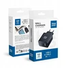 BlueStar Telefono įkroviklis Blue Star USB C + USB A QC4.0 PD 3A 25W TFB-TC-25WPD juodas