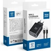 BlueStar Telefono įkroviklis Blue Star USB C QC4.0 PD 3A 45W + laidas USB C į USB C TFB-TC-45WPD juodas