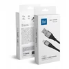 BlueStar USB A tipo į „Lightning“ tipo laidinis laidas „Blue Star“ 2,4A su pyne 1,2 m TFK-DC-003 juodas