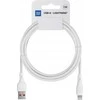 BlueStar USB A tipo į „Lightning“ tipo maitinimas, mėlynas, žvaigždės formos, 2,4A, ECO, 1 m, PJ68-24-2.4 baltas