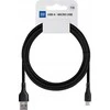 BlueStar USB A į Micro USB laidas Blue Star 2A ECO 1 m PJ68-23-2 juodas