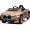 Elektrinė mašina vaikams BMW I4 aukso spalvos