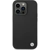 Dėklas BMW BMHCP15XSILBK Apple iPhone 15 Pro Max 6.7″ juodos spalvos Silicone Metal Logo