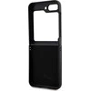 Dėklas BMW BMHCZF5SLLBK Z Flip5 F731 juodos spalvos Leather Hot Stamp