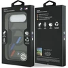BMW M IML Metal Mygtukai Tricolor Lines MagSafe dėklas Apple iPhone Air juodos spalvos