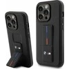 Dėklas BMW BMHCP14L22GSLK Apple iPhone 14 Pro 6.1″ juodos spalvos kietas dėklas Grip Hot Stamp