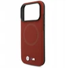 BMW M FW Metal Logo MagSafe dėklas skirtas Apple iPhone 17 Pro Raudona