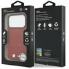 BMW M FW Metal Logo MagSafe dėklas skirtas Apple iPhone 17 Pro Raudona