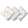 Bocioland 3008 Vystyklai MUŚLINOWE 70X70 3-PACK BEŻ BL300