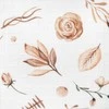 Rankšluostis Bocioland BOCIOLAND-BOC0366-BAMBUKINĖS VYSTYKLĖS 120 X120CM BOHO GĖLĖS
