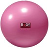 Gimnastikos kamuolys ANTI-BURST BB 001, 56 cm, Rožinis