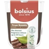 Žvakė, aromatinė Bolsius Calming Oudh, 25 h, Ruda