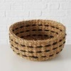 Boltze Apvalių dekoratyvinių krepšelių rinkinys BOKAR, 3 vnt. Ø 21-30 cm