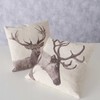 Boltze Dekoratyvinė pagalvė medvilninė STAG, 45 x 45 cm