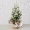 Boltze dirbtinė Kalėdų eglutė džiuto vazone TANNE, 22 cm