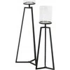Boltze Glass žvakidės ant metalinio rėmo Cosa, 75-95 cm