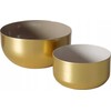Boltze Gold dekoratyviniai dubenys, 2 vnt