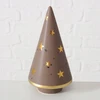Boltze Home Kalėdų eglutės figūrėlė iš natūralaus akmens LAMORA, 16 cm