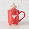 Boltze Home MALENA alaus puodelis su dangteliu, 360 ml