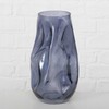 Boltze Home Vaza stiklinis LOJIN, metalo sp. šešėlis, 27,8 cm