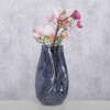 Boltze Home Vaza stiklinis LOJIN, metalo sp. šešėlis, 27,8 cm
