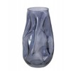 Boltze Home Vaza stiklinis LOJIN, metalo sp. šešėlis, 27,8 cm