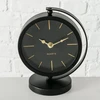 Boltze Juodas BALIA stalinis laikrodis, auksinės rodyklės, 20 cm