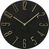 Nežinomas Laikrodis TEMPO 2043987, aukso/juoda, plastikas, D30 cm