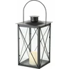 Boltze Metalinis žvakių žibintas, stiklo stiklai, FAROL, 30 cm