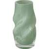Boltze Smulkinto stiklo vaza, VERESE formos, 19 cm