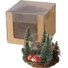 Kalėdinė žvakidė Boltze PASAKA, aukštis 13,9 cm