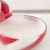 Boltze stiklinė žvakė rutulio formos SUGIS, aukštis 10 cm