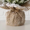 Boltze dirbtinė Kalėdų eglutė džiuto vazone TANNE, 31 cm