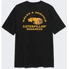 Book Sales Inc Marškinėliai Caterpillar Sales Service Juodas
