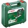 Akumuliatorinis siaurapjūklis Bosch Advanced Saw 18V-140; 18 V (be akumuliatoriaus ir pakrovėjo) + lagaminas