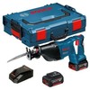 Bosch Akumuliatorinis universalus pjūklas GSA 18 V-LI, 2x5.0Ah