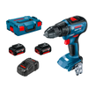 Bosch Akumuliatorinis gręžtuvas-suktuvas GSB 18 V-50 2 x 5 Ah baterija (06019H5101)