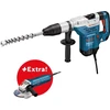 Bosch atskėlimo plaktukas GBH 5-40 DCE lagamine + kampinis šlifuoklis GWS 9-125