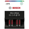 Bosch Baterijos AAA ličio 1200mAh 10 metų 4 vnt. Ultra Lithium FR03