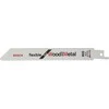 Bosch Bosch kardo pjūklo ašmenys S 922 HF Lankstus medienai ir metalui, 100 dalių (ilgis 150 mm)