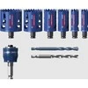 Gręžimo karūnų komplektas Bosch 2608900445; 22-68 mm; 9 vnt.