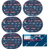 BOSCH ŠLIFAVIMO TINKLELIS 150mm MIX 55vnt.