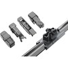 Bosch BOSCH berėmės automobilio valytuvo galvutės, 450 mm, 4 tvirtinimo adapteriai