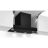 Bosch Serija 6, Integruojamasis kamino tipo gartraukis, 60 cm, skaidrus stiklas su juodu atspaudu DBB67AM60
