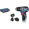 Bosch GSR 12V-35 FC, LB be akumuliatoriaus ir kroviklio, 4xGFA