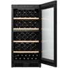 Bosch „Hisense 108“ butelio aukštis 127 cm, juodas – „Vina“ spintelė