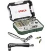 Bosch 26 dalių priedų kompl. su atsuktuvu