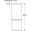 BOSCH KGN497LDF Šaldytuvas-Šaldiklis