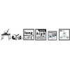 Bosch Pjovimo skydas geriausiai universalus 350 x 25,4mm (2608603636)