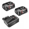 Bosch Starter Set 18V 2x2.5Ah , AL18V-44